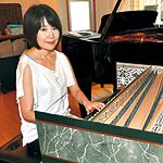 広まれ 古楽器の魅力　海南市の上野山彩子さん　自宅でチェンバロ演奏会