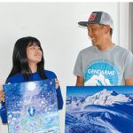 セカイのサカイ ～ 親子で山岳写真と絵画展 　岩出市 吉田浩章さん・妃凜さん