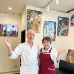 アートにふれる機会提供 地元芸術家を応援 〜 洋菓子店マニエール　61年の歴史に幕